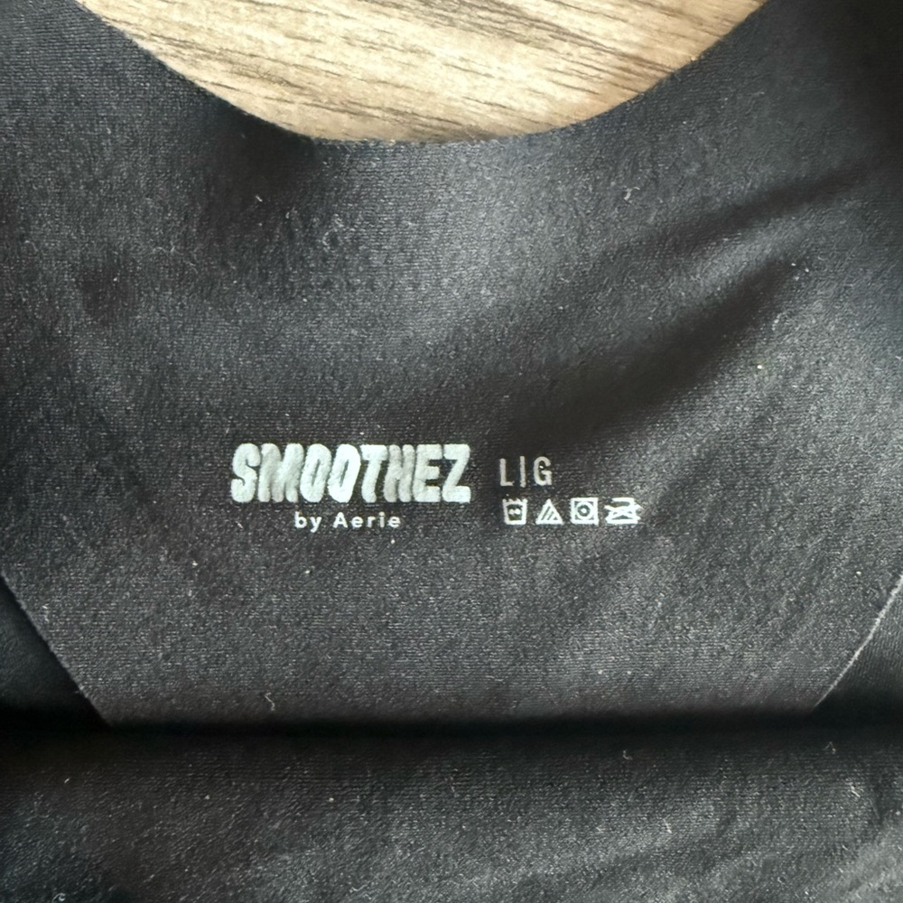 Aerie Smoothez Black Bodysuit - Picture 3 of 3
